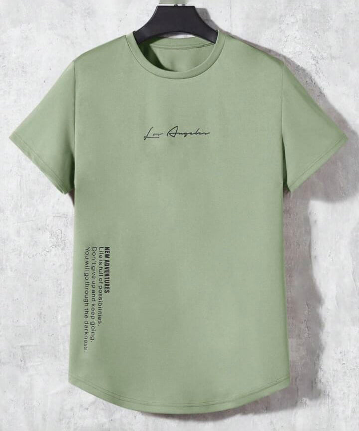 Half Sleeves Printed T-shirt For Men