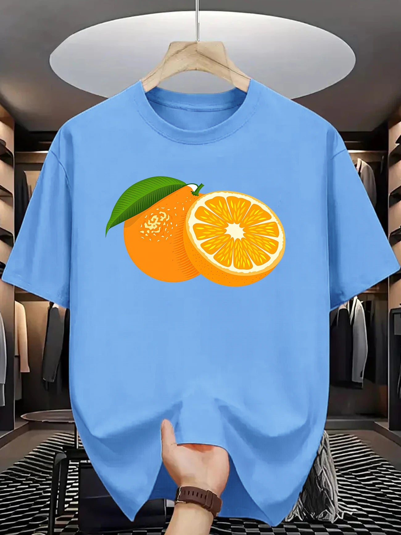 Half Sleeves Printed T-shirt For Men