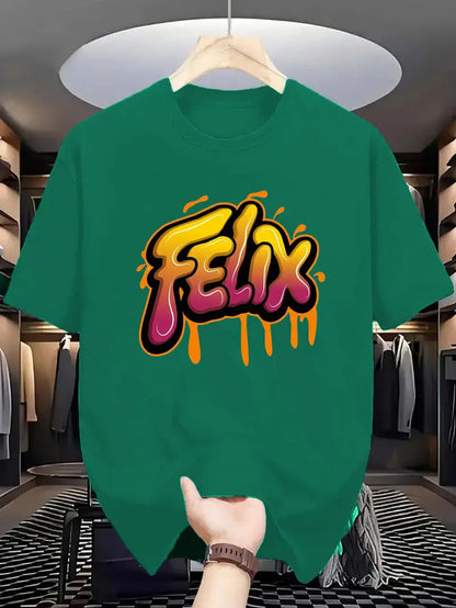 Half Sleeves Printed T-shirt For Men