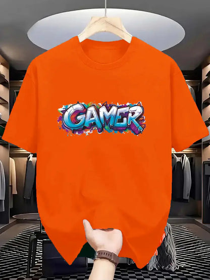 Half Sleeves Printed T-shirt For Men