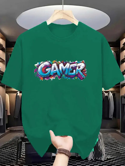 Half Sleeves Printed T-shirt For Men