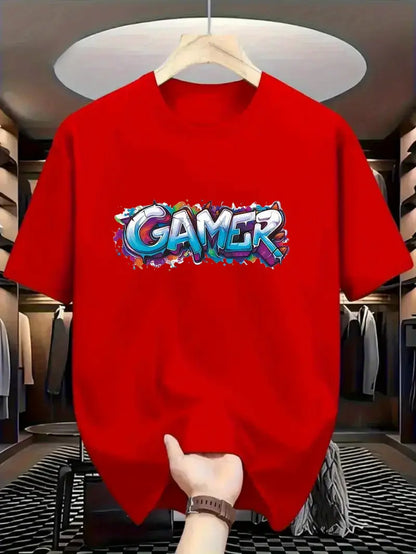 Half Sleeves Printed T-shirt For Men