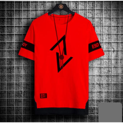 Half Sleeves Printed T-shirt For Men