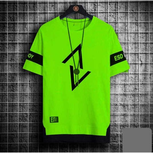 Half Sleeves Printed T-shirt For Men