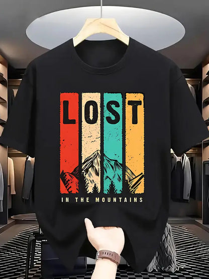 Half Sleeves Printed T-shirt For Men