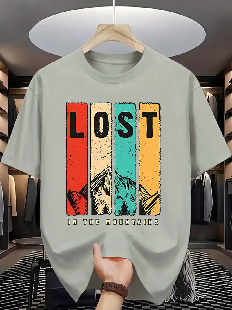 Half Sleeves Printed T-shirt For Men