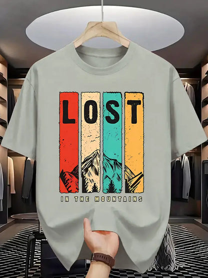 Half Sleeves Printed T-shirt For Men