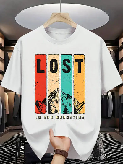 Half Sleeves Printed T-shirt For Men