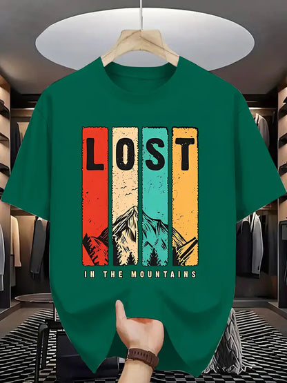 Half Sleeves Printed T-shirt For Men