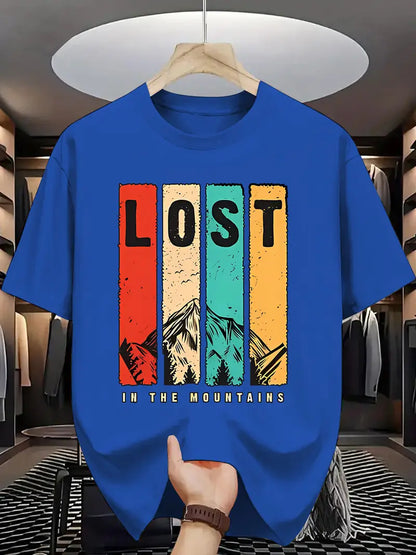 Half Sleeves Printed T-shirt For Men