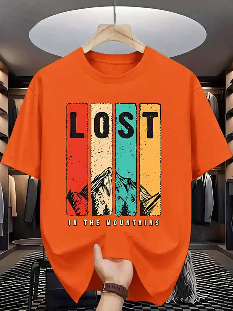 Half Sleeves Printed T-shirt For Men