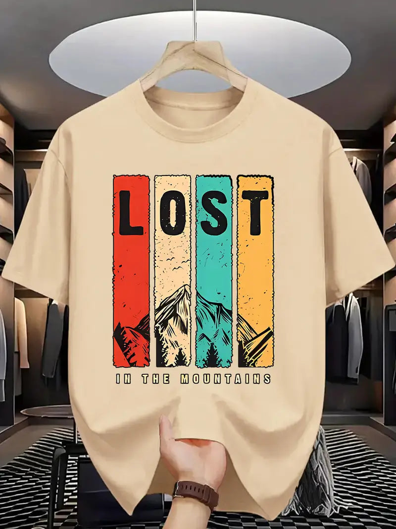 Half Sleeves Printed T-shirt For Men