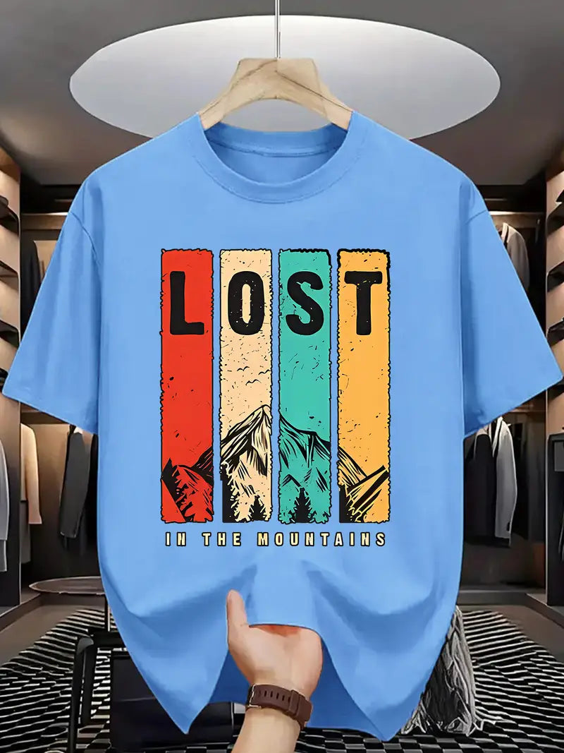 Half Sleeves Printed T-shirt For Men