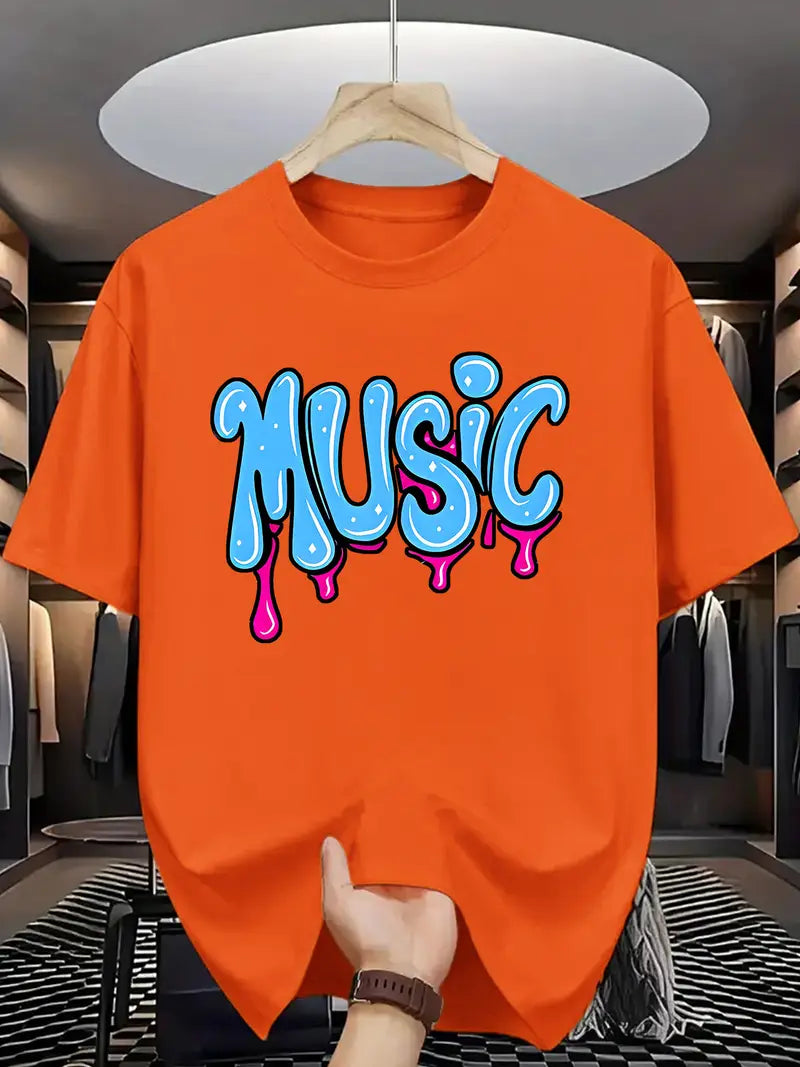 Half Sleeves Printed T-shirt For Men