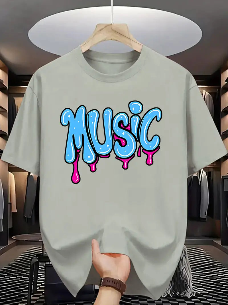 Half Sleeves Printed T-shirt For Men