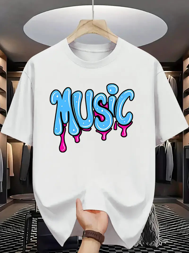 Half Sleeves Printed T-shirt For Men