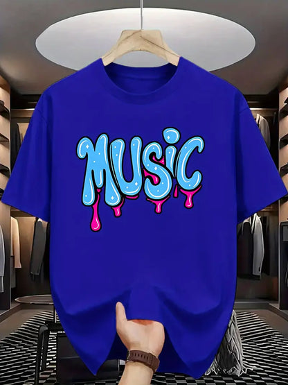 Half Sleeves Printed T-shirt For Men