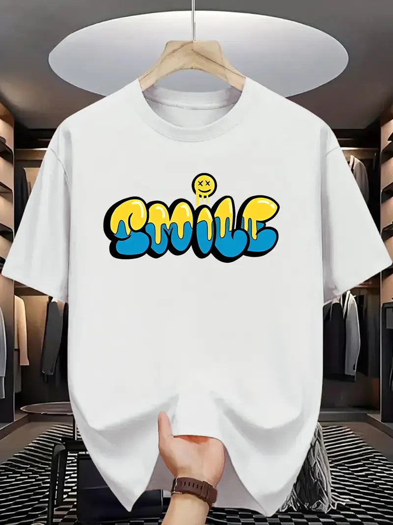 Half Sleeves Printed T-shirt For Men