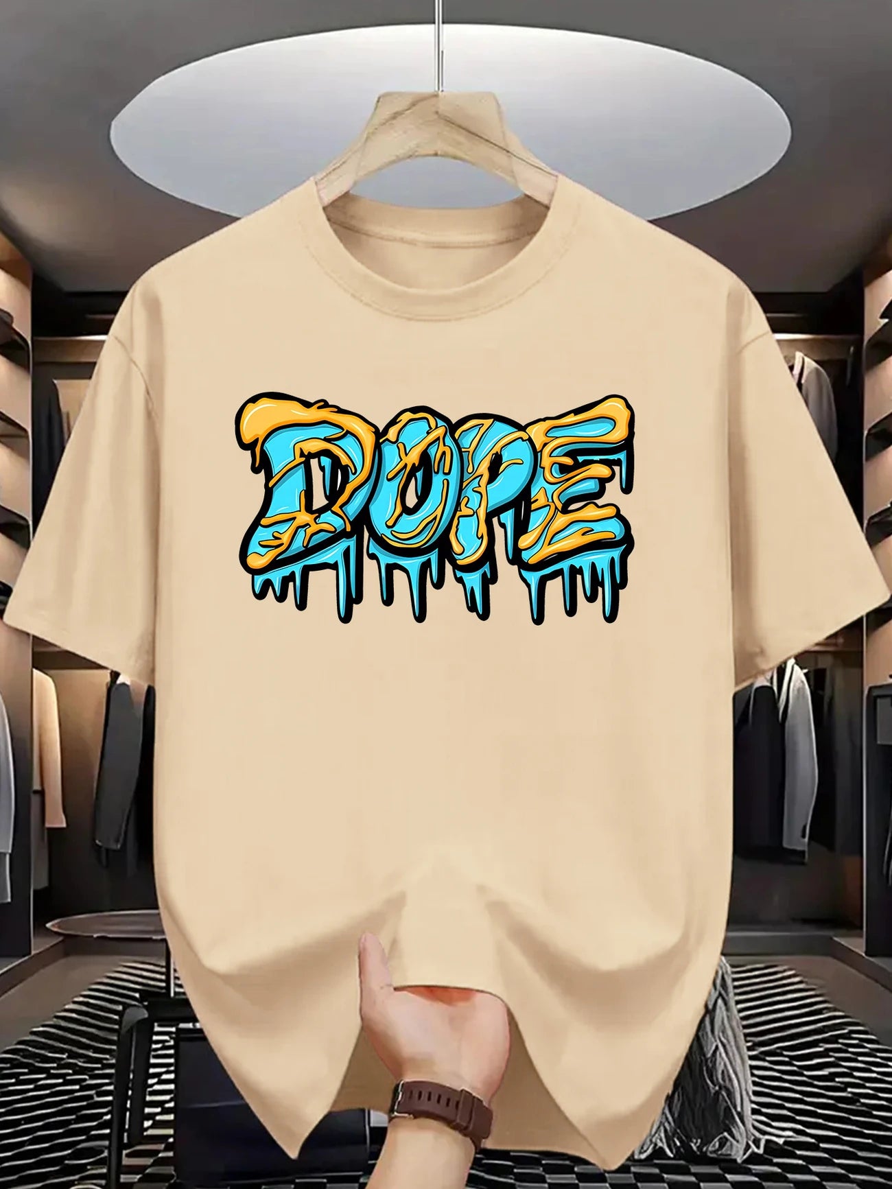 Half Sleeves Printed T-shirt For Men