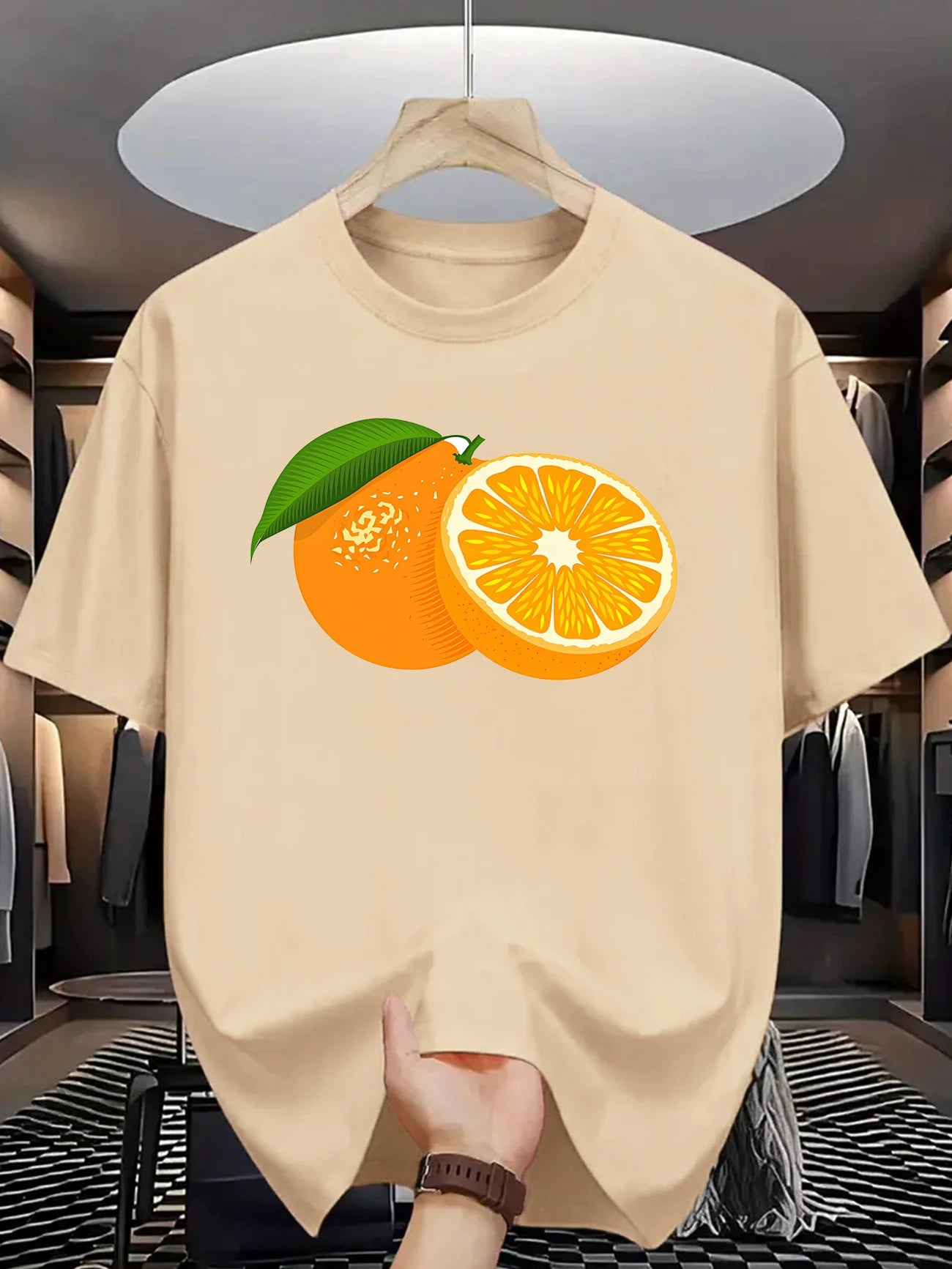 Half Sleeves Printed T-shirt For Men