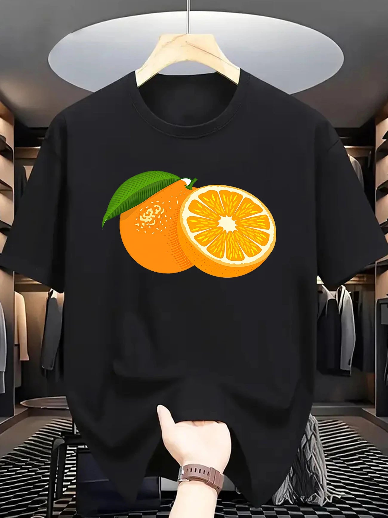 Half Sleeves Printed T-shirt For Men