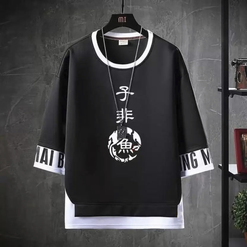 Half Sleeves Printed T-shirt For Men