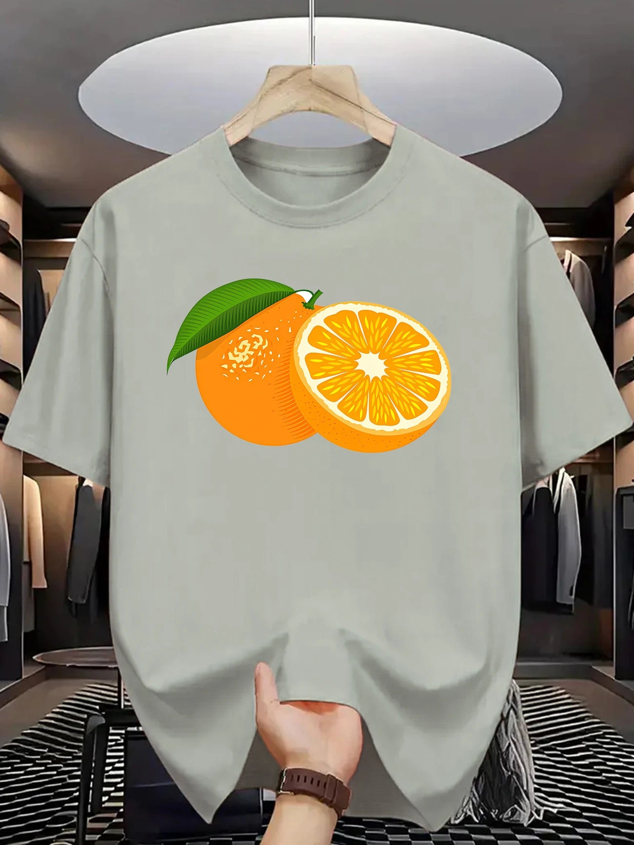 Half Sleeves Printed T-shirt For Men