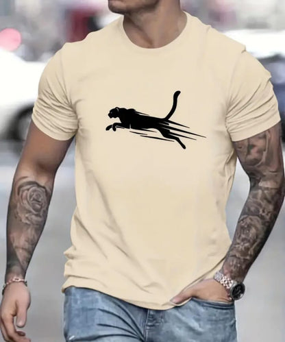 Half Sleeves Printed T-shirt For Men